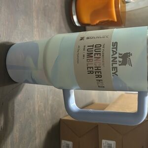 30 oz blue Stanley swirl